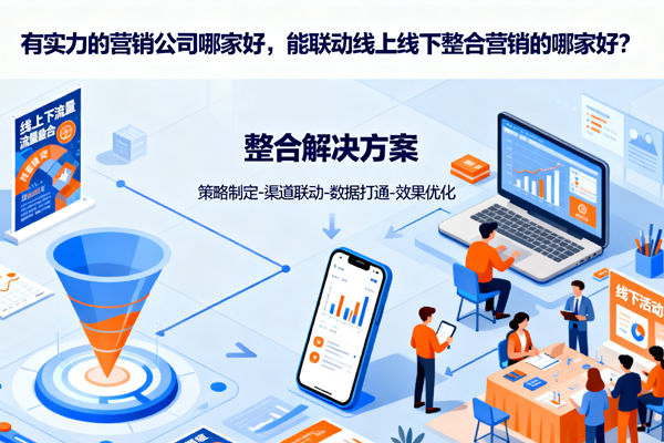 有實(shí)力的營銷公司哪家好，能聯(lián)動線上線下整合營銷的哪家好？